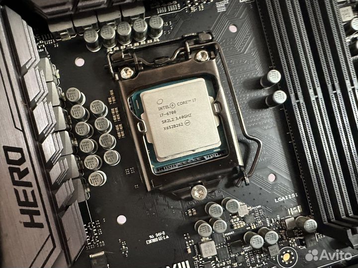 Asus maximus viii hero + i7 6700