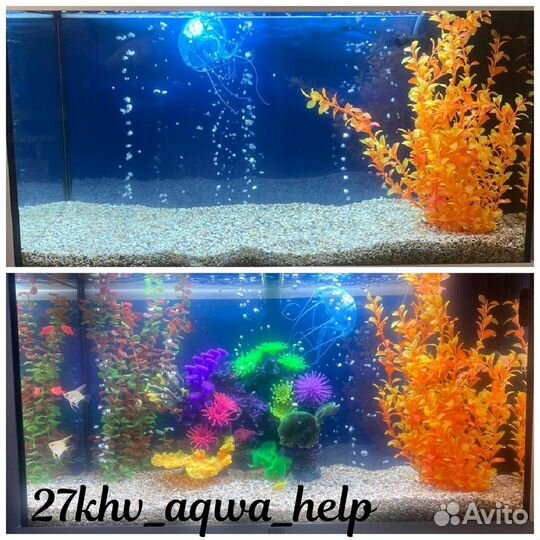 Продажа Аквариумов от 300 литр (Ремонт) Хабаровск