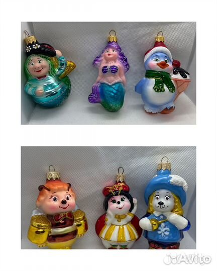 Елочные игрушки. Новые. Элита