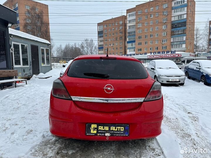 Opel Astra GTC 1.6 МТ, 2007, 178 000 км
