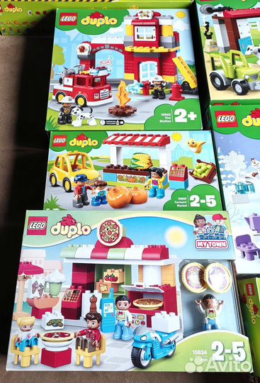 Lego duplo наборы для детей 1,5-7 лет