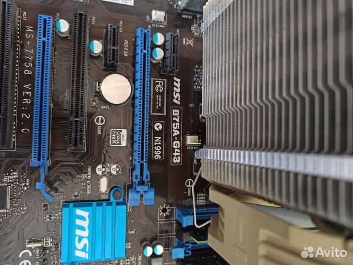 I5 3570k msi b75a 16 gb