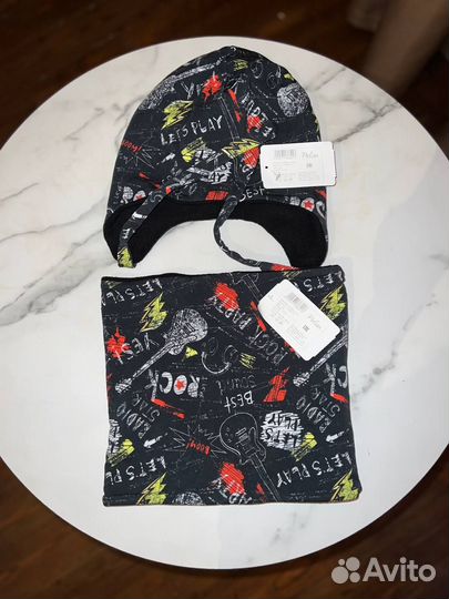 Шапка и снуд для мальчика