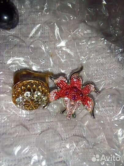 Серьги бижутерия винтаж СССР