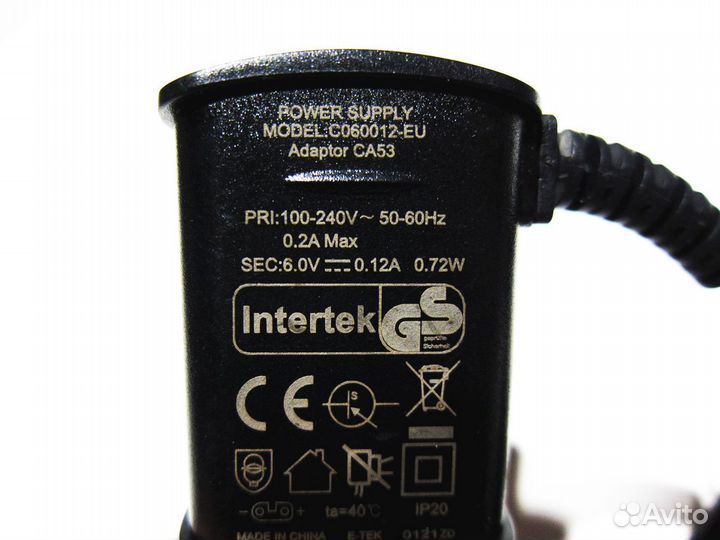 Адаптер блок питания Babyliss C060012-EU