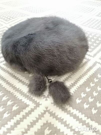 Норковый берет