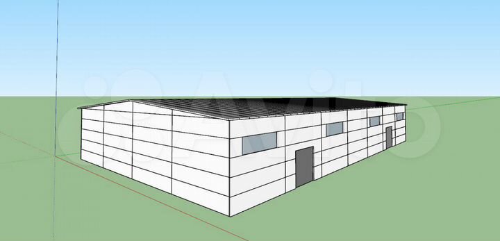 Склад, 1000 м²