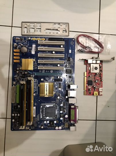 Материнская плата lga775