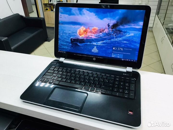 Быстрый ноутбук HP core i5-4200/6gb/GT740/500gb