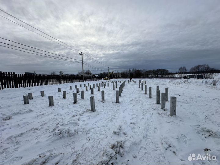 Забивные железобетонные сваи