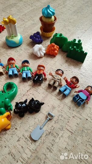 Lego duplo зоопарк, звери