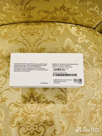 AirPods Pro 2 + чек + чехол