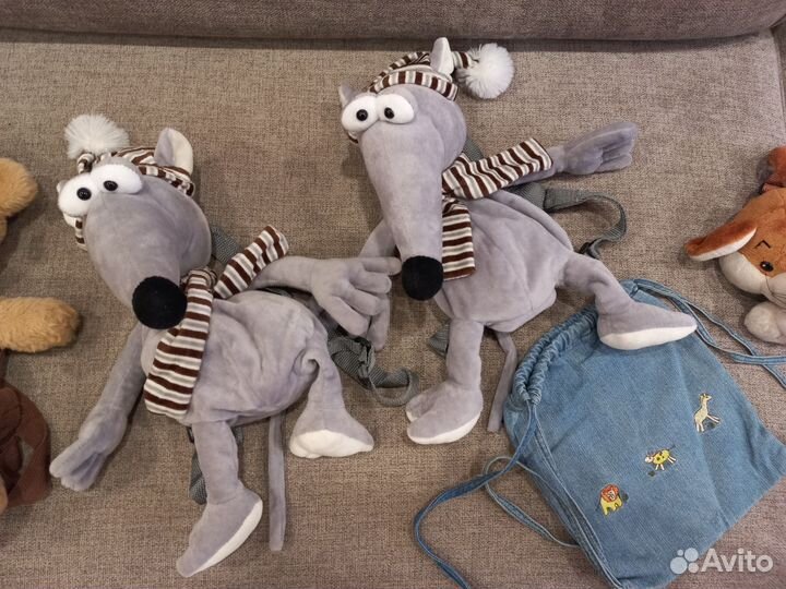 Сумочки-игрушки, рюкзаки, конструктор