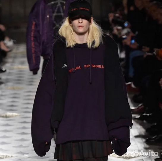 Худи Vetements Sexual Fantasies Automne-Hiver 2017
