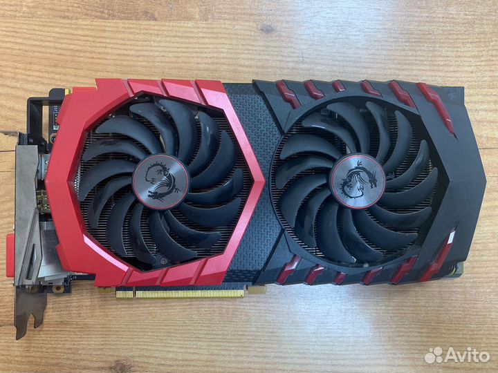 Видеокарта Ge Forse GTX 1080 Gaming x 8G