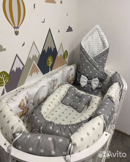 Конверт-одеяло и кокон-гнёздышко