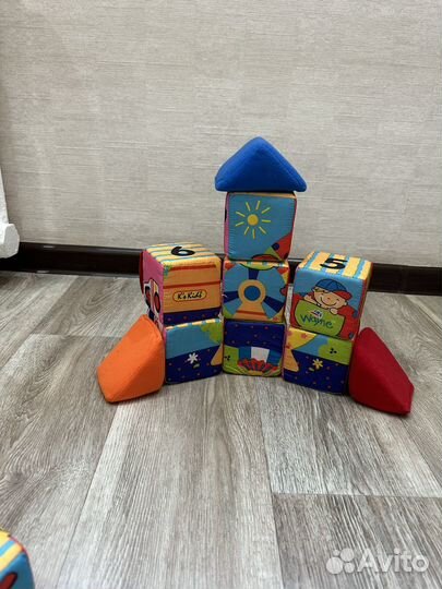 Развивающие мягкие кубики K's Kids 