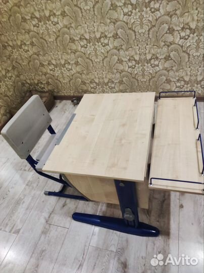 Растущая парта и стул бу