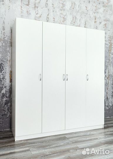 Шкаф новый белый Классик 6