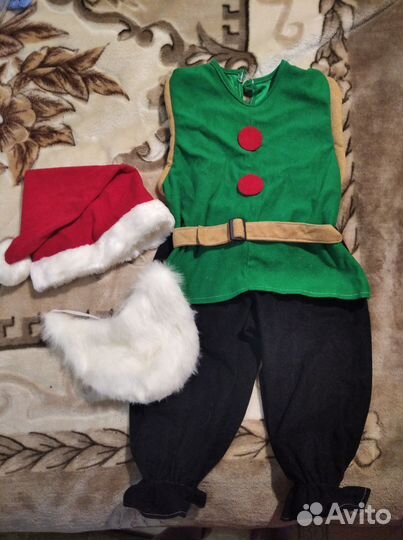 Новогодний костюм гномик