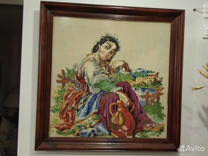 Картина вышитая крестом