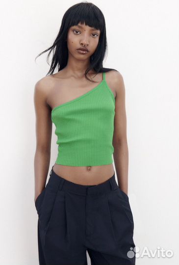 Топ zara ассиметричный
