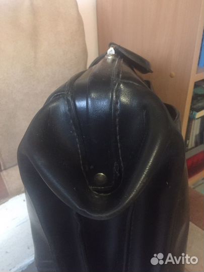 СССР — стильный портфель из кожзама. Б/у. 30*44*12