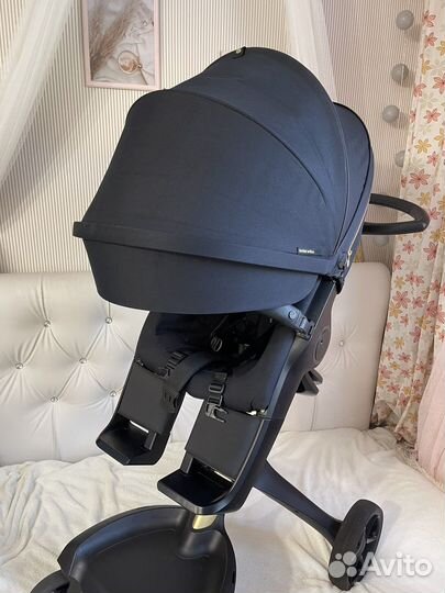 Stokke v6 gold люлька+прогулка 2 в 1