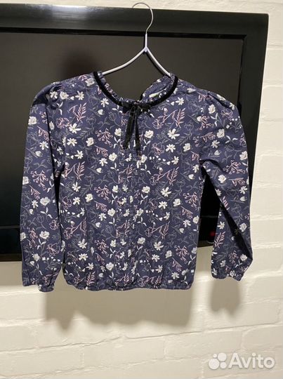 Блузка школьная 128