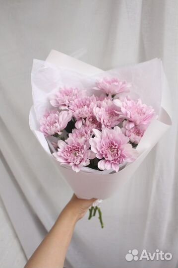 Букет цветов хризантемы