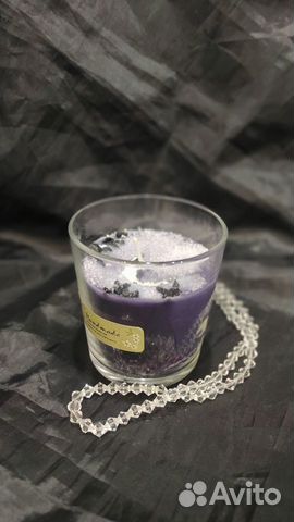Набор свечей ручной работы,свеча в стакане+кексик объявление продам