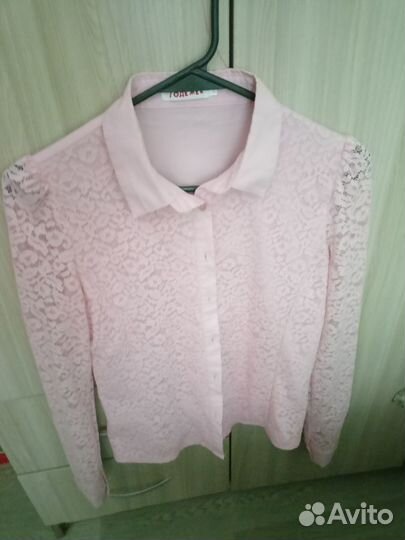 Блузка на девочку. Подойдёт для школы