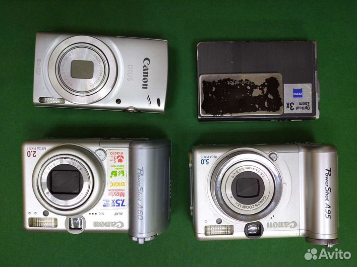 Компактные фотоаппараты (мыльницы) на запчасти