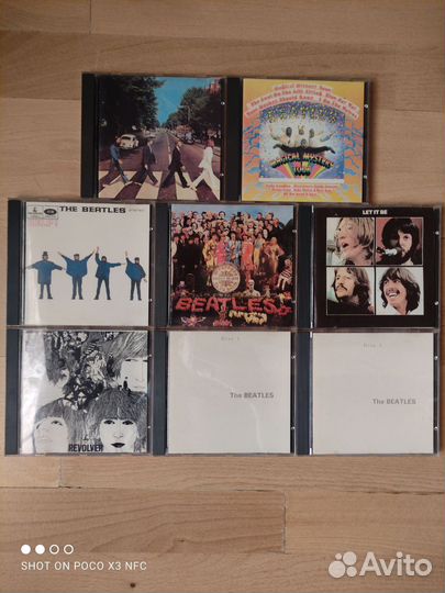 The Beatles. Коллекция Cd дисков. Не новодел