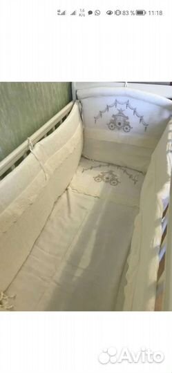 Бортики в кроватку