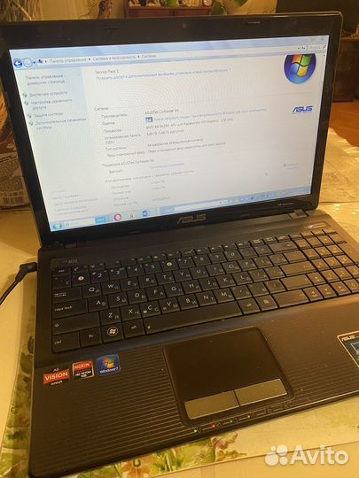 Ноутбук asus