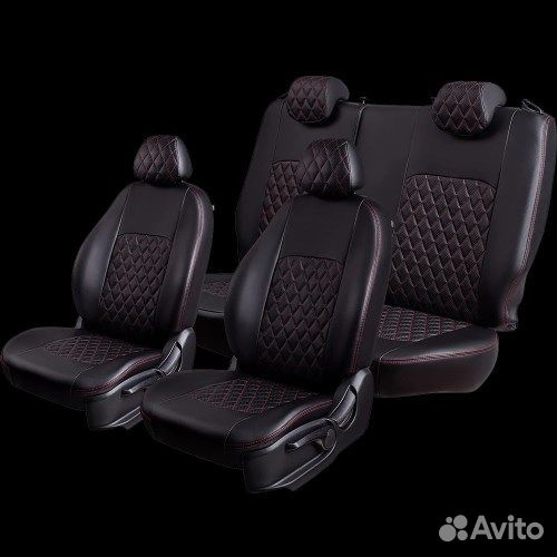 Чехлы на сиденье Nissan Qashqai-2 с 11.2013г. (J11