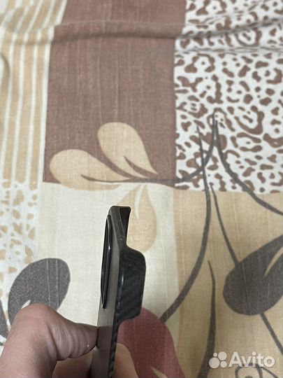 Pitaka case iPhone 12 карбон