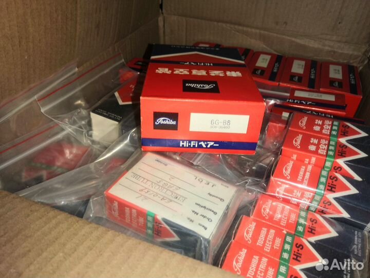 Радиолампы 6н3п, 6с41с, 6с33с, 6п42с, 6н2п