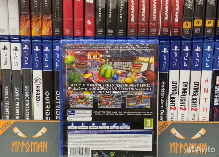 Игры PS4 Fruit Ninja VR