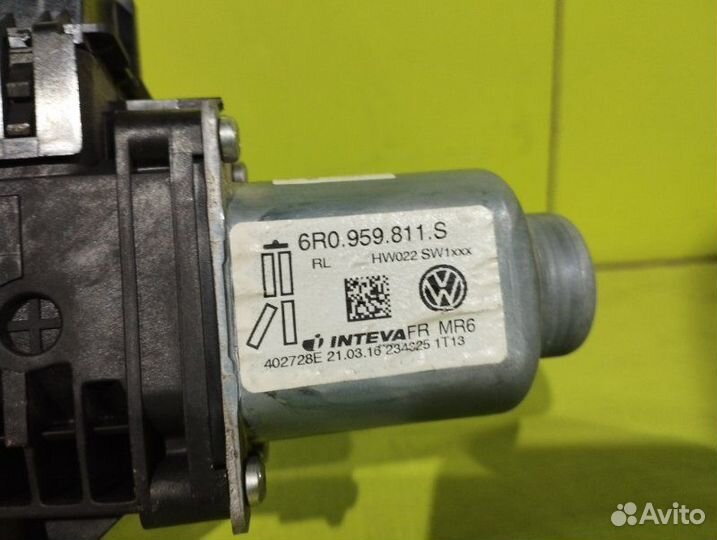 Моторчик стеклоподъемника задний левый Volkswagen