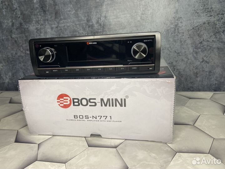 Мощная Процессорная Магнитола 100W Bos-mini