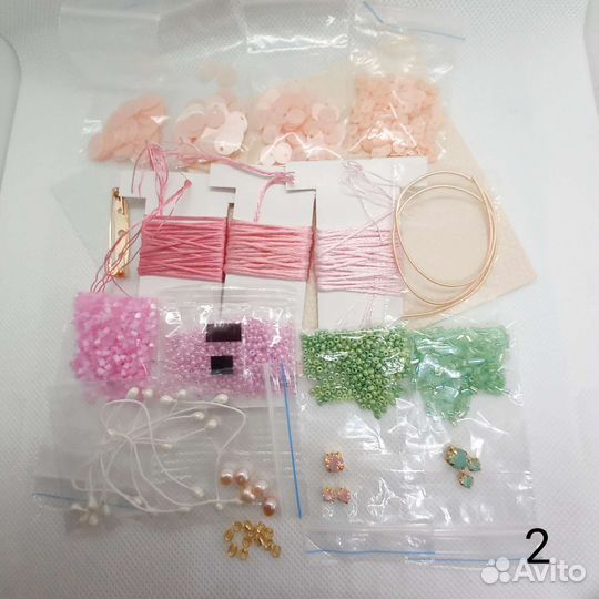 Набор материалов для создания броши