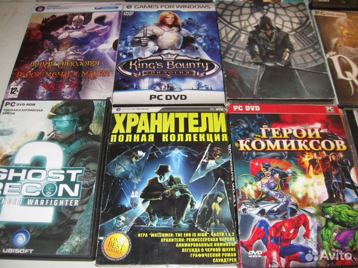 Игровые диски на пк