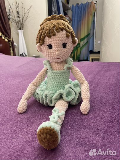 Вязаные игрушки, именные и детские мочалки