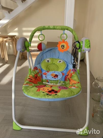 Детские электронные качели