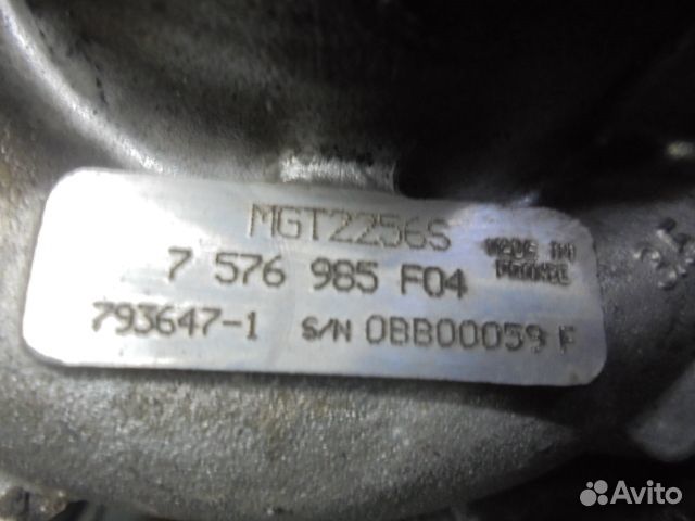 Турбина BMW X5 E70 7576985