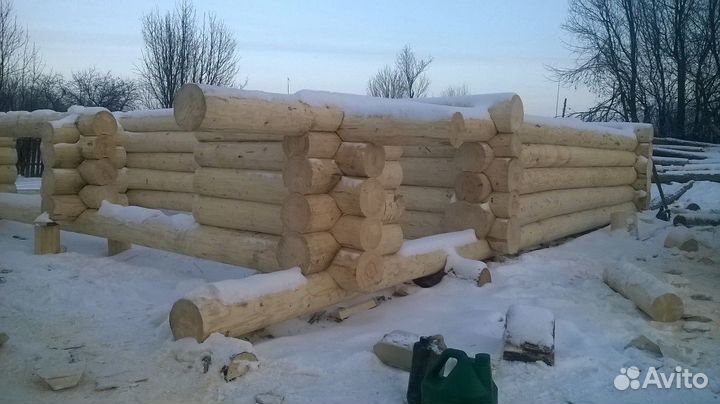 Срубы в Перми. Кудымкар-Пермь. Сруб. Дома. Бани