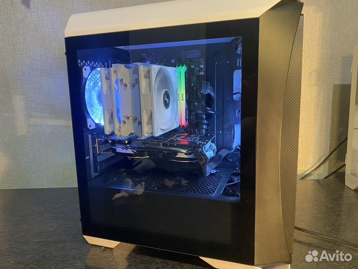 Игровой пк i3 12100f/rx 580 8gb