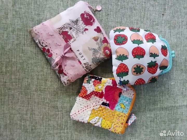 Косметички и картхолдеры ручная работа